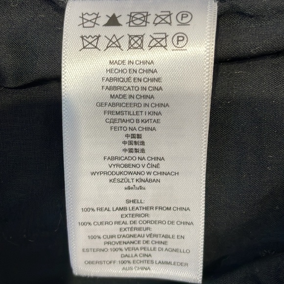 Michael Kors Leather Jacket!! - Picture 7 of 7